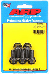 ARP 752-0750 3/8-24 x .750 hex black oxide bolts