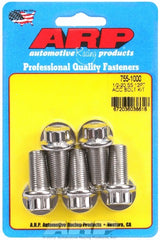 ARP 755-1000 1/2-20 x 1.000 12pt SS bolts
