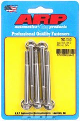 ARP 760-1010 M6 x 1.00 x 65 hex SS bolts