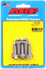 ARP 761-1002 M8 x 1.25 x 25 hex SS bolts