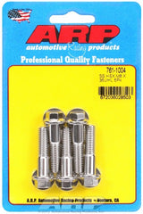 ARP 761-1004 M8 x 1.25 x 35 hex SS bolts