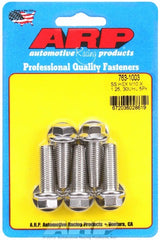 ARP 763-1003 M10 x 1.25 x 30 hex SS bolts