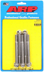 ARP 763-1012 M10 x 1.25 x 100 hex SS bolts