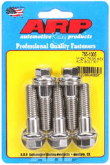 ARP 765-1005 M12 x 1.75 x 45 hex SS bolts