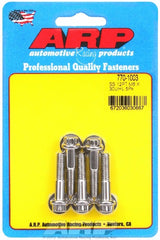 ARP 770-1003 M6 x 1.00 x 30 12pt SS bolts