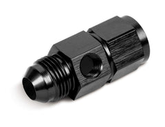 Earl's Performance Plumbing AT100200ERL BLACK -8 MALE TO -8 FEMALE GAGE ADAPTER