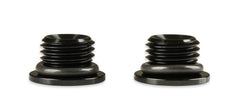 Earl's Performance Plumbing AT581304ERL -4AN LOW PROFILE PORT PLUG, BLACK, 2PK
