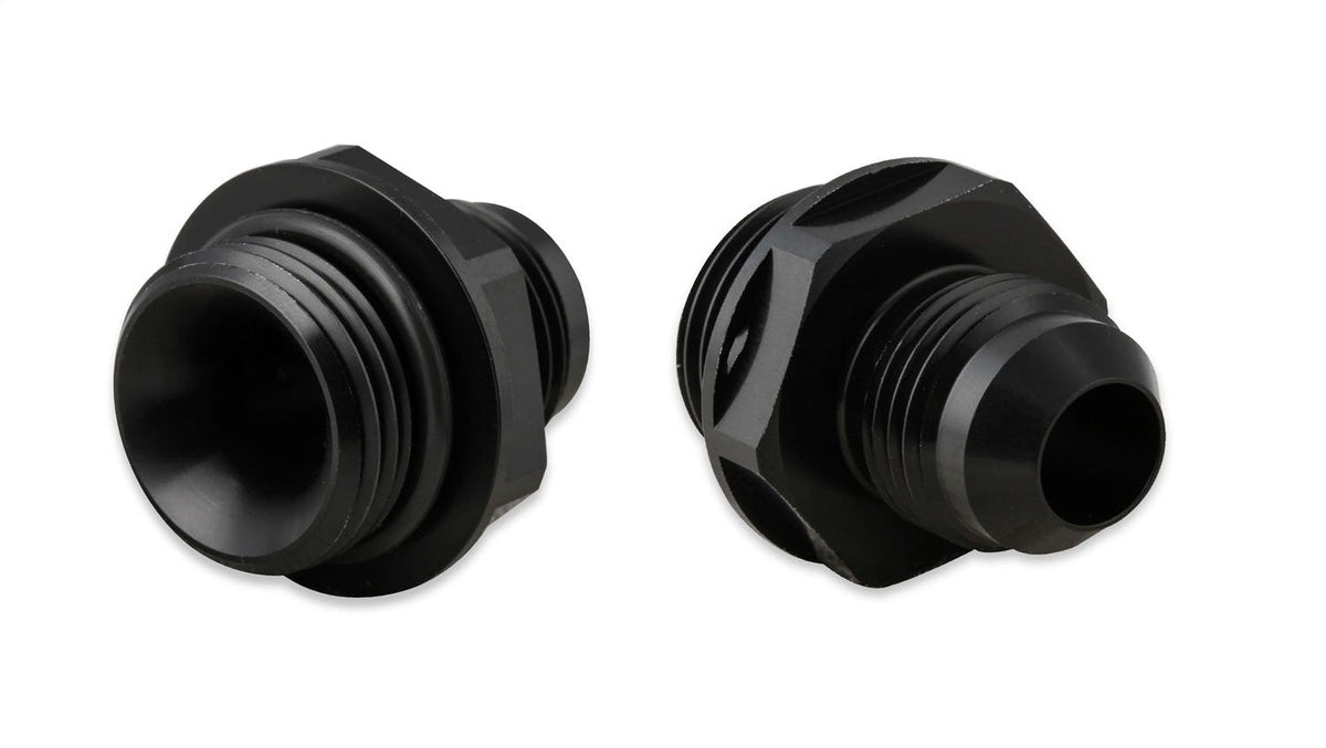 Earl's Performance Plumbing AT585108ERL ADAPTER,-8AN TO OIL COOLER,2 PACK,BLACK