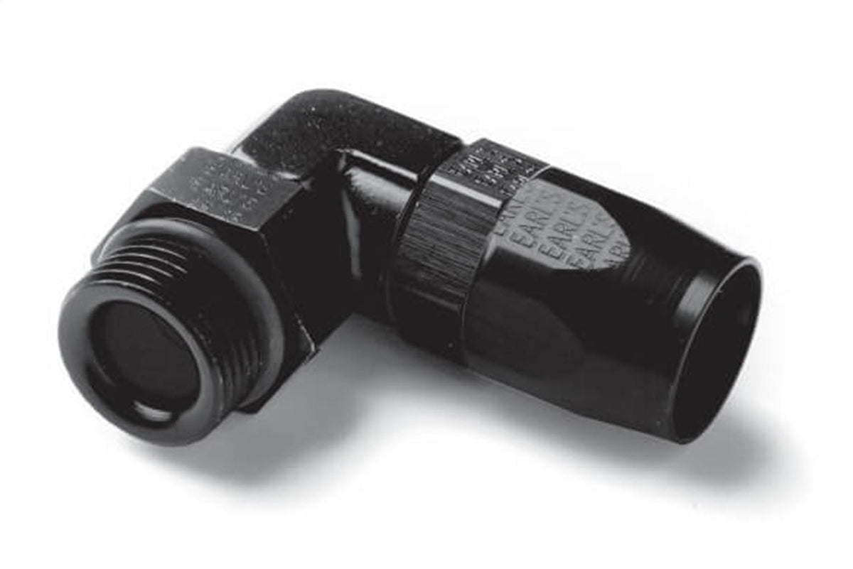 Earl's Performance Plumbing AT849009ERL 90 DEG. -8 AN TO -10 SWIVEL-SEAL BLACK