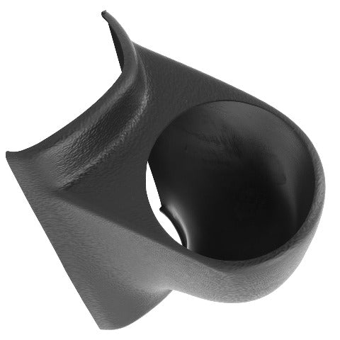 AutoMeter Products 10102 Single Pillar Gauge Pod, Black