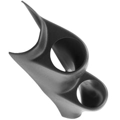 AutoMeter Products 10104 Dual Pillar Gauge Pod, Black