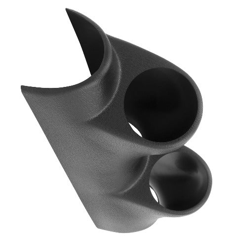 AutoMeter Products 10125 Dual Pillar Gauge Pod, Black
