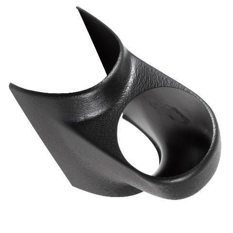 AutoMeter Products 10212 Single Pillar Gauge Pod, Black