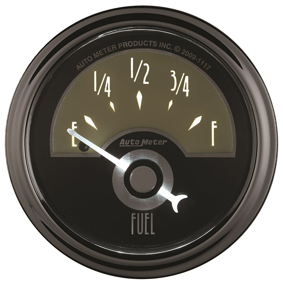 AutoMeter Products 1107 GAUGE; FUEL LEVEL; 2 1/16in.; 240 ohm E TO 33 ohm F; ELEC; CRUISER AD