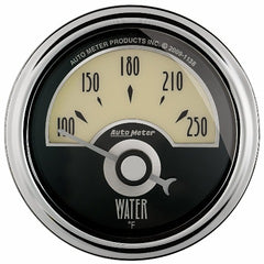 AutoMeter Products 1136 GAUGE; WATER TEMP; 2 1/16in.; 250? F; ELEC; CRUISER AD