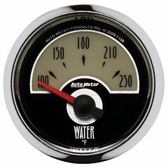 AutoMeter Products 1138 GAUGE; WATER TEMP; 2 1/16in.; 250? F; ELEC; CRUISER