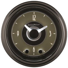 AutoMeter Products 1184 2 CLOCK, Illuminated, Analog, Cruiser AD