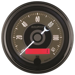 AutoMeter Products 1187 3-3/8 Speedo, 120 MPH, Programmable, Cruiser AD