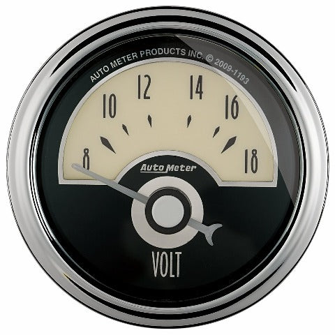 AutoMeter Products 1191 2-1/16 VOLTMETER, 8-18V, SSE, Cruiser AD