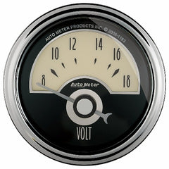 AutoMeter Products 1191 2-1/16 VOLTMETER, 8-18V, SSE, Cruiser AD