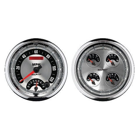 AutoMeter Products 1205 2 piece 5 Kit (1212, 1295) American Muscle