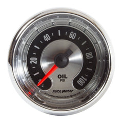 AutoMeter Products 1219 2-1/16 Oil Pressure 0-100 psi Mech, American Muscle