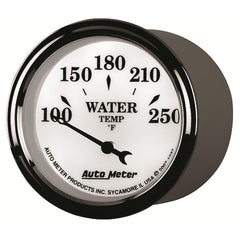 AutoMeter Products 1237 GAUGE; WATER TEMP; 2 1/16in.; 250? F; ELEC; OLD TYME WHITE II