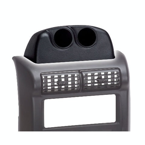 AutoMeter Products 15219 Dash-Top Dual-Gauge Pod Mount (1997-06 Wrangler TJ, 2-1/16 in.)