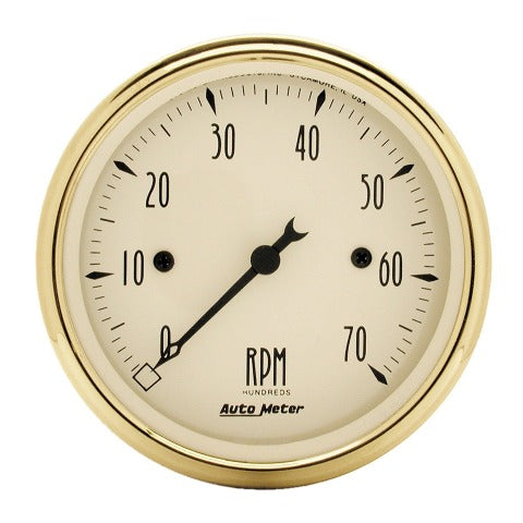 AutoMeter Products 1595 Golden Oldies Electric Tachometer 3 1/8 in. 7000 RPM
