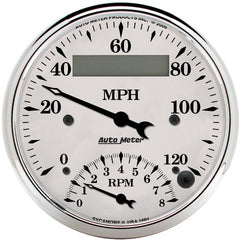 AutoMeter Products 1681 Tach/Speedo Combo 3-3/8in 8K RPM/120 MPH - LCD Electric