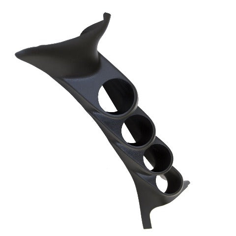 AutoMeter Products 17308 Full-Length A-Pillar Quad-Gauge Pod Mount (1999-07 Super Duty, 2-1/16 in.)