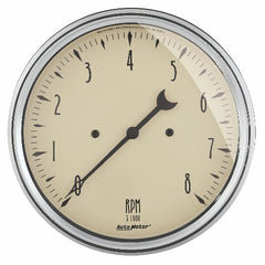 AutoMeter Products 1899 Tach Antique Beige