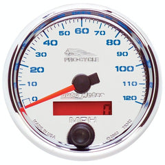 AutoMeter Products 19342 Speedometer Gauge, Electric Chrome-Pro Cycle 2 5/8, 120 MPH