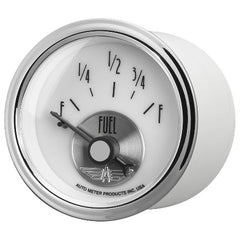 AutoMeter Products 2015 Fuel Level Gauge, 2 1/16in, 0E - 90F, Electric Prestige Pearl