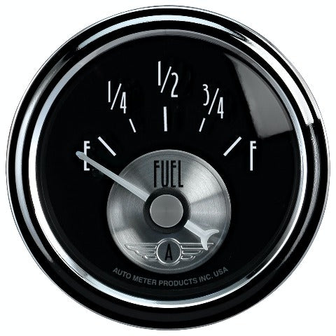 AutoMeter Products 2016 2-1/16 Fuel Level, 240-33 ohms, SSE, Prestige Black