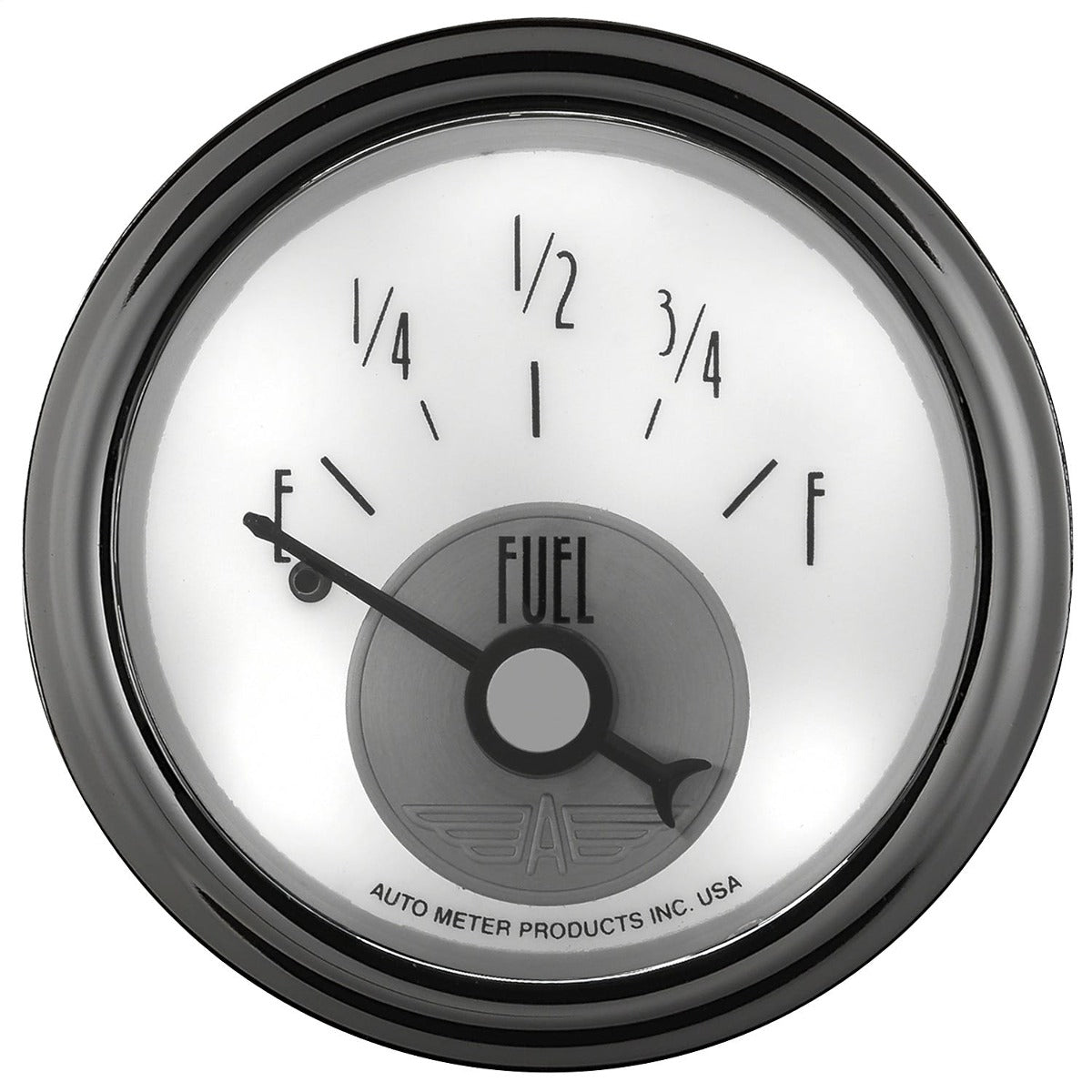 AutoMeter Products 2018 Gauge; Fuel Level; 2 1/16in.; 240 ohm E-33 ohm F; Elec; Prestige Pearl