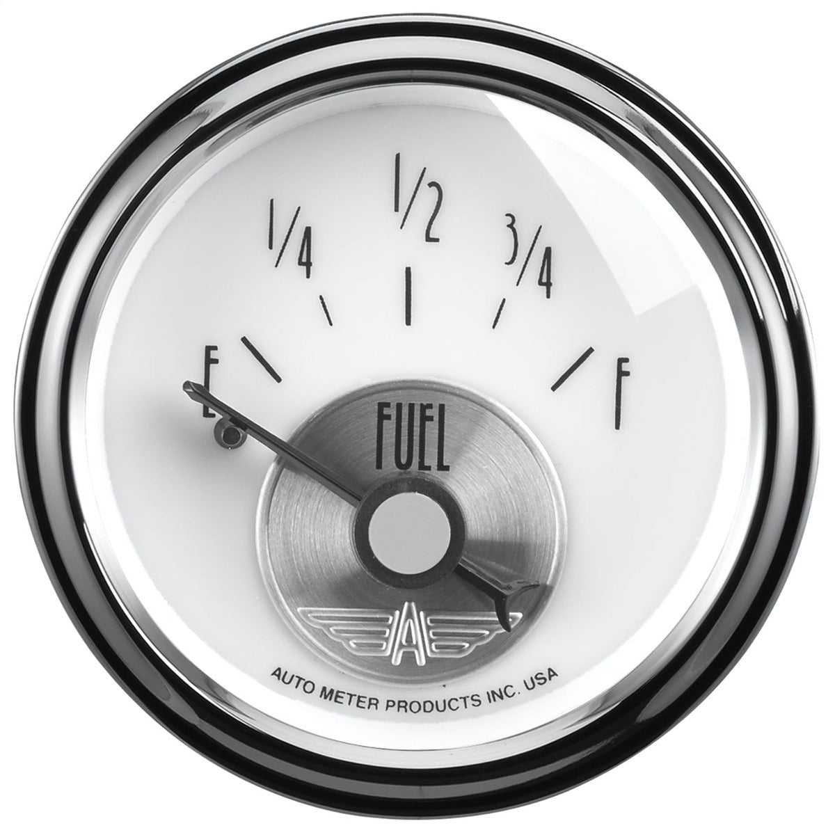 AutoMeter Products 2018 Gauge; Fuel Level; 2 1/16in.; 240 ohm E-33 ohm F; Elec; Prestige Pearl