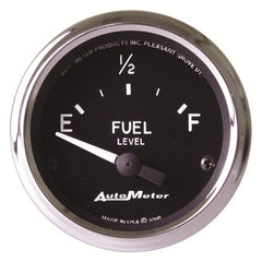 AutoMeter Products 201975 Gauge; Fuel Level; 2 1/16in.; 16OE to 158OF; Elec; Cobra