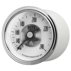 AutoMeter Products 2031 Gauge; Water Temp; 2 1/16in.; 240? F; Mech; Prestige Pearl