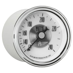AutoMeter Products 2031 Gauge; Water Temp; 2 1/16in.; 240? F; Mech; Prestige Pearl
