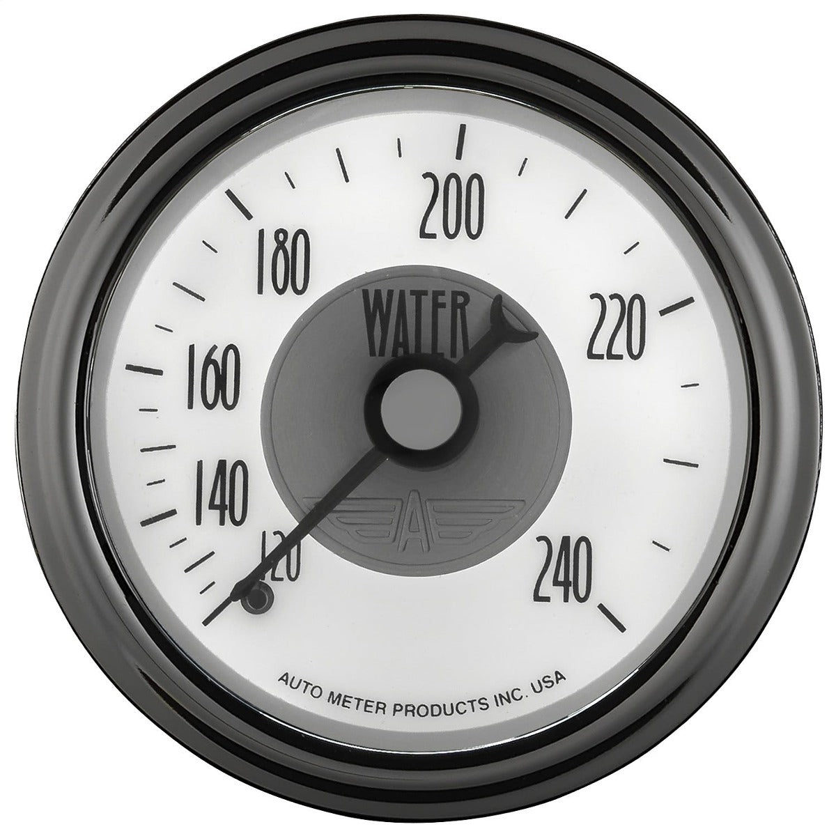 AutoMeter Products 2031 Gauge; Water Temp; 2 1/16in.; 240? F; Mech; Prestige Pearl