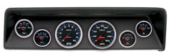 AutoMeter Products 2112-05 6 Gauge Direct-Fit Dash Kit, Chevrolet Nova 66-67, Cobalt