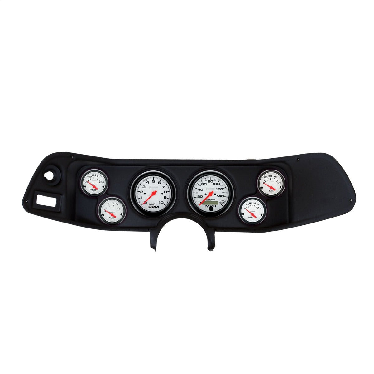 AutoMeter Products 2132-09 6 Gauge Direct-Fit Dash Kit, Camaro 70-78, Phantom