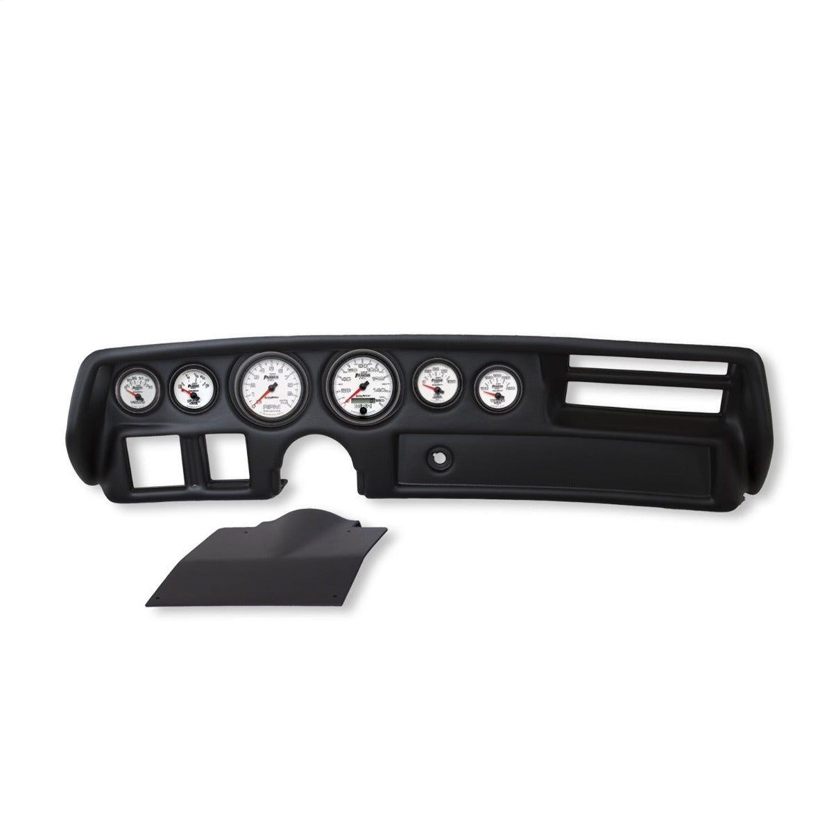 AutoMeter Products 2136-10 6 Gauge Direct-Fit Dash Kit, Chevelle / El Camino / Malibu 70-72, Phantom II