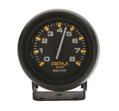 AutoMeter Products 2305 Gauge; Tachometer; 2 3/4in.; 8k RPM; Pedestal; Blk Dial Blk Case; AutoGage