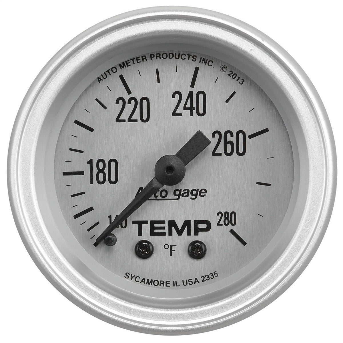 AutoMeter Products 2335 2-1/16" Water Temperature Guage, 140-280? F