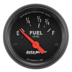 AutoMeter Products 2642 GAUGE; FUEL LEVEL; 2 1/16in.; 73OE TO 10OF; ELEC; Z-SERIES