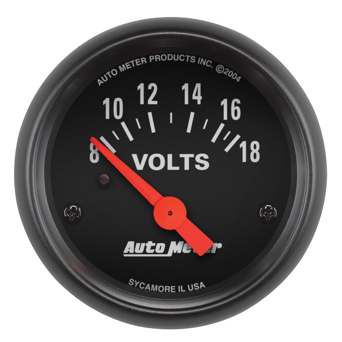 AutoMeter Products 2645 Gauge; Voltmeter; 2 1/16in.; 18V; Elec; Z-Series