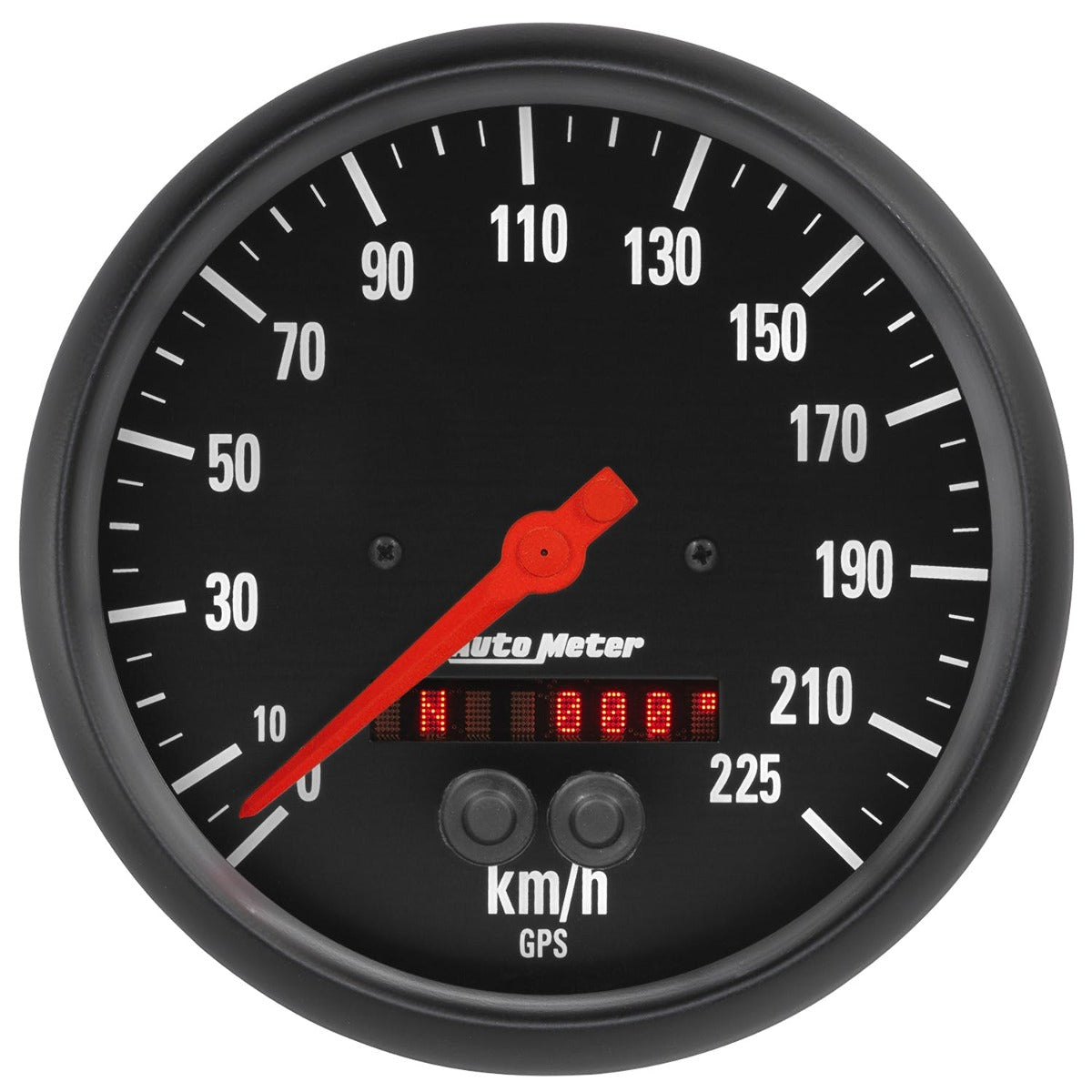 AutoMeter Products 2684-M Z-Series Gauge, Speedometer, 225km/H, Gps