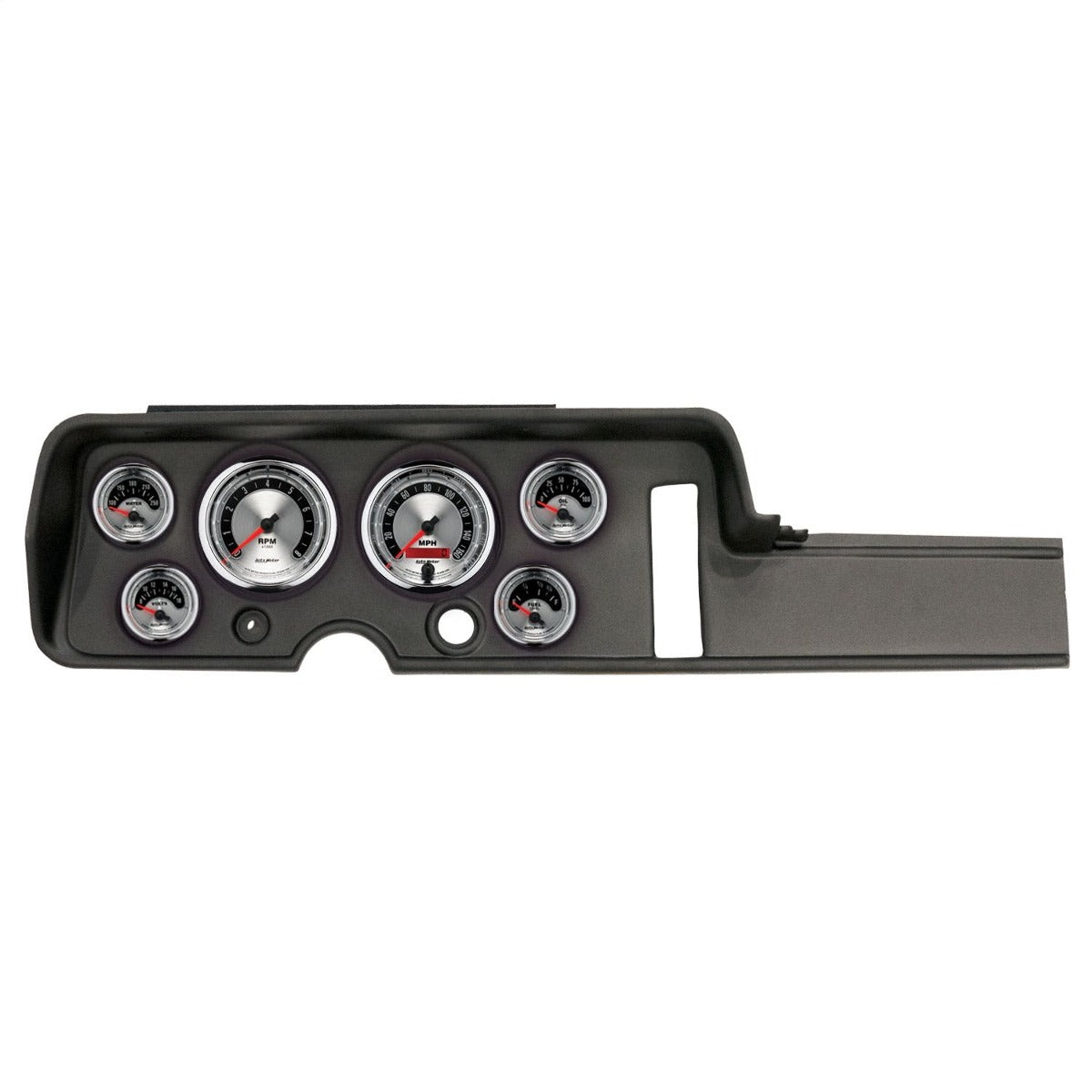 AutoMeter Products 2906-01 6 Gauge Direct-Fit Dash Kit, Pontiac GTO/Lemans 68, American Muscle